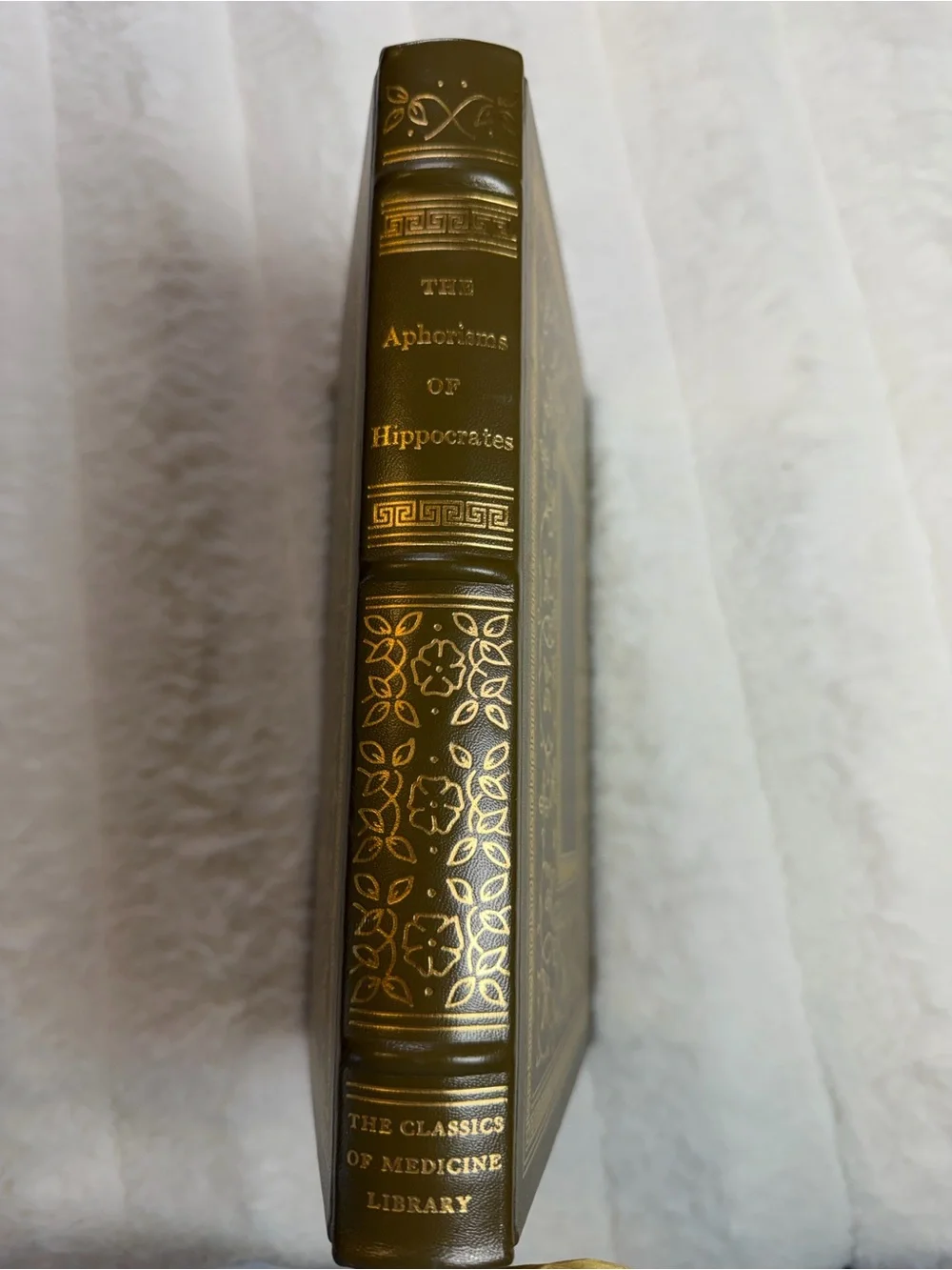 The Aphorisms of Hippocrates Leather Limited Edition Classics of Medicine